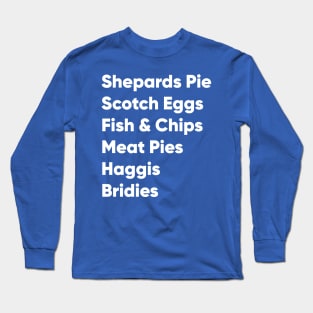 Highland Games Food Long Sleeve T-Shirt